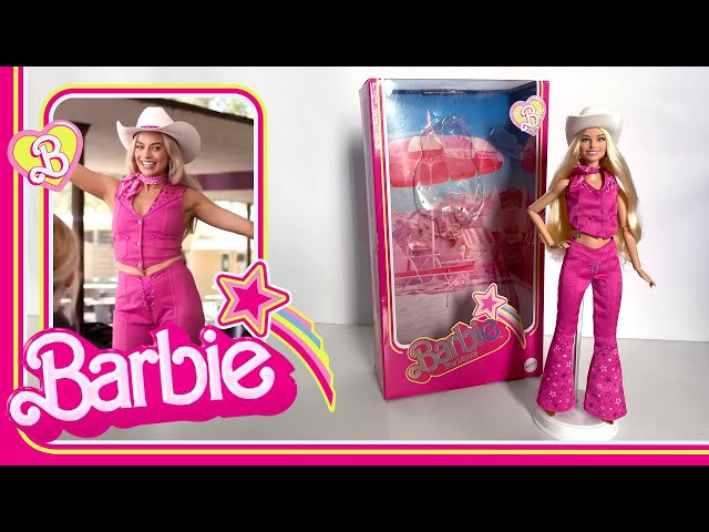 Barbie O Filme, Margot Robbie como Barbie Cowboy Western Roupa Ocident