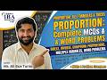 Class-12 Proportion Formulas and MCQs Tricks|| Sukkur IBA University || Mr. Ali Bux Tunio #SIBA #IBA