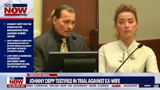 Johnny Depp testifies in defamation trial against Amber Heard | LiveNOW from FOX