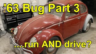 1963 VW Beetle REVIVAL! Will it RUN and DRIVE?