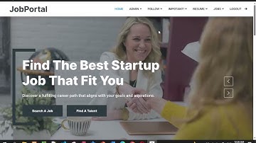 Online Job Portal ||  PHP, MySQL ||  HTML, CSS, JavaScript, Bootstrap
