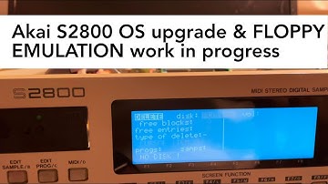 NEED HELP: Akai S2800 OS upgrade, Gotek Floppy Emulator not working
