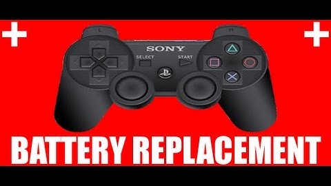 How To: New model PS3 controller battery replacement for beginners. CECHZC