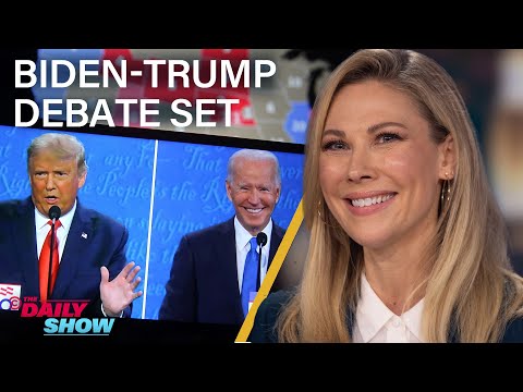 Biden Challenges Trump To Debate \u0026 King Charles’s Controversial Portrait | The Daily Show