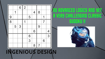 Can you solve this classic sudoku with only singles and pairs ?