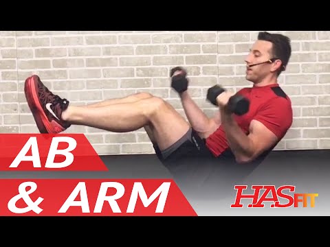  Min Shredding Ab and Arm Workout - Abs and Arms Workout - Ab Exercises & Arm Exercises