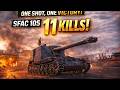 11 KILLS IN A TIER 8 DOUBLE BARREL TD?! 😱 | SFAC 105 | World of Tanks 2.0