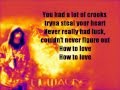 Lil Wayne How To Love Lyrics 