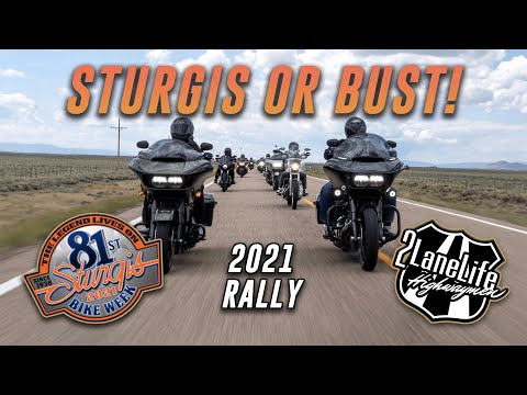 Riding Harleys to the 2021 Sturgis Motorcycle Rally! | Day 1 | L.A. to Williams, AZ | 2LaneLife | 4K