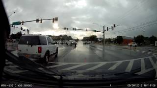 Honda Spinout in the Rain