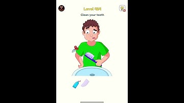 DOP 3 Displace One Part: All Levels 424 😬😂 Clean Your Teeth GamePlay Solution #SSSBGames