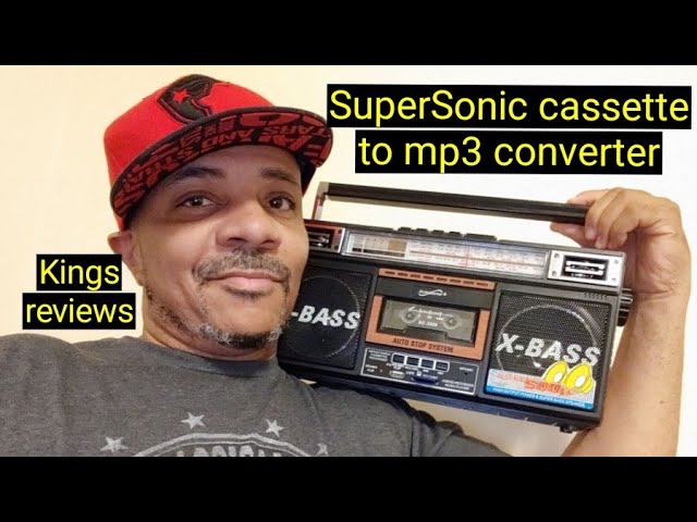 4 Band Radio & Cassette Player + Cassette To Mp3 Converter & Bluetooth –  Supersonic Inc