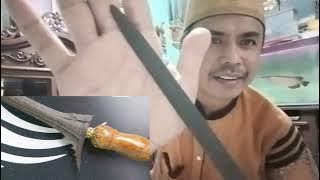 Keris Bangkinang Riau yg sudah langka