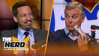 Chris Broussard on players poll ranking LeBron-Kobe close, talks AD \& Steph Curry | NBA | HERD
