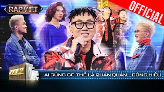 Miniatura del video "Huỳnh Công Hiếu ft. Bùi Công Nam trong bản rap Ai Cũng Có Thể Là Quán Quân|Rap Việt 2023 [LiveStage]"