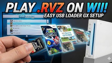 How to Install Wii games to USB Loader GX from .RVZ files  (NO DISCS!)