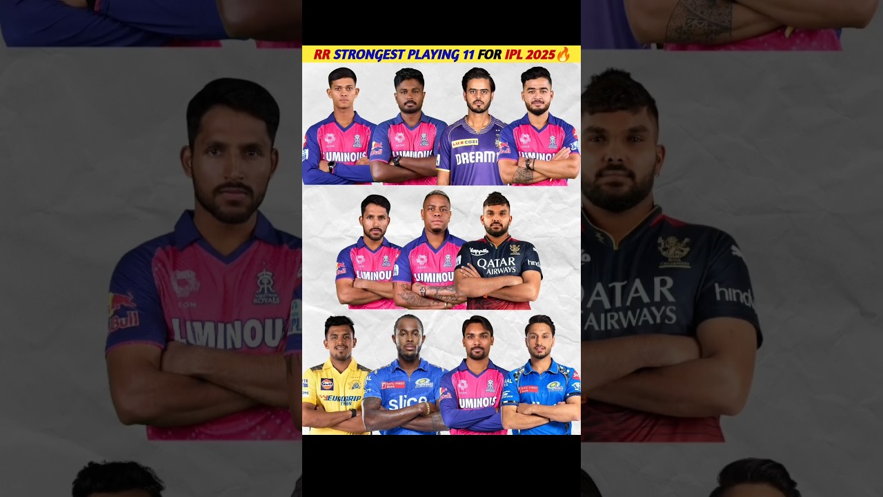 RR STRONGEST PLAYING 11 FOR IPL 2025🔥 