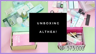 UNBOXING 3 ALTHEA BOX SEKALIGUS!