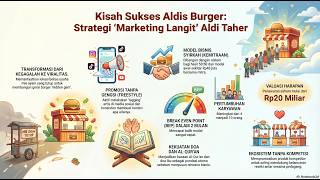 Strategi “Marketing Langit” Aldi Taher yang Bikin Aldis Burger Meledak