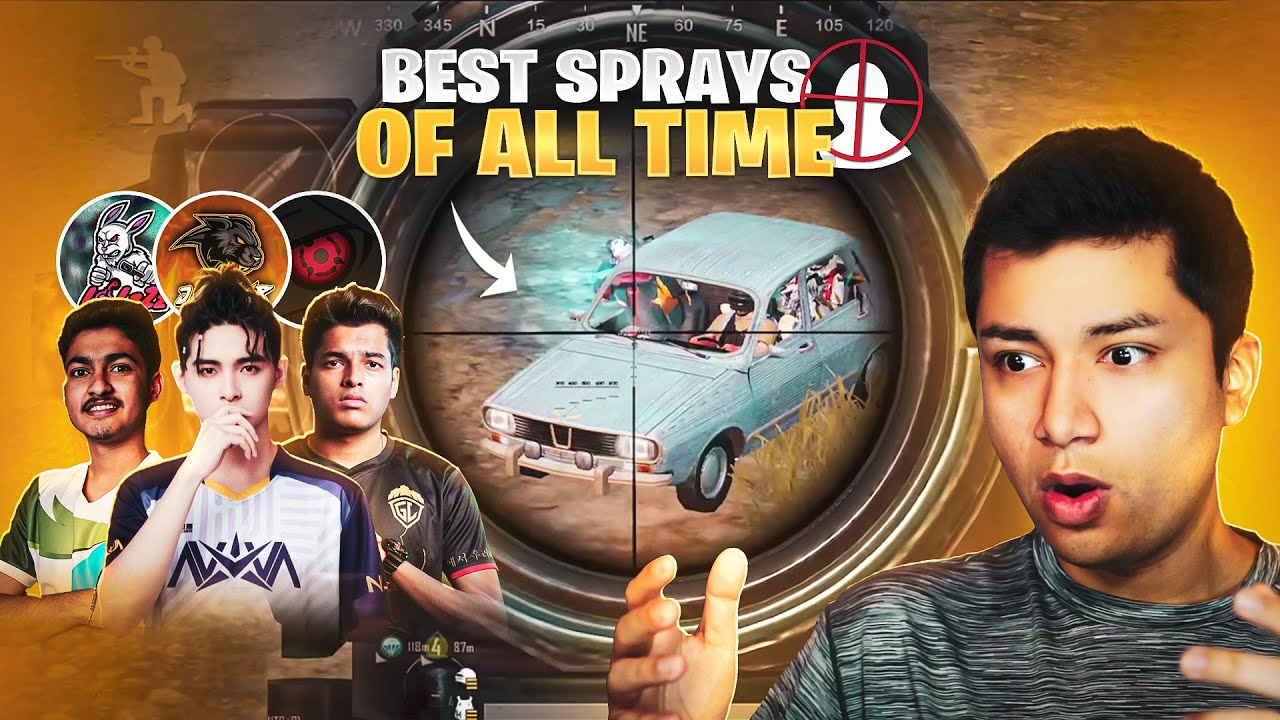 BEST SPRAYS OF ALL TIME (PUBG MOBILE)