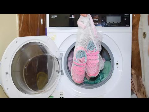 كيفية غسيل الأحذية والشنط في الغسالة بأمانAutomatic washing machine  maintenance - YouTube
