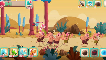 Dino Bash all levels #14 gameplay walkthrough part 12