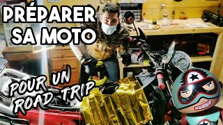 Préparer sa moto pour un road trip | Révision Transalp 650 (jeu aux soupapes, richesse, synchro)