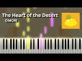 The Heart of the Desert - OMORI OST (Piano Tutorial)
