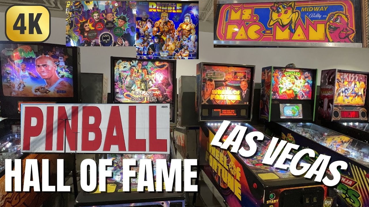 4K] FULL TOUR Pinball Hall of Fame Las Vegas, Nevada