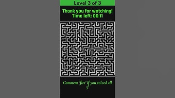Can You Solve These Maze Puzzles? 🧩 3 Brain Teasers in 24s!
