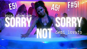 Sorry Not Sorry - Demi Lovato, Vocal Showcase