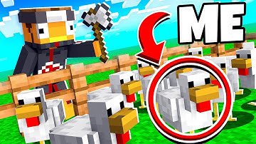 We Played Hide and Seek as Mobs in Minecraft