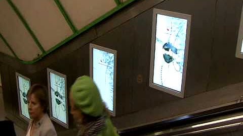 GCHQ :: Digital Escalator Panels (DEP) - Interesting World