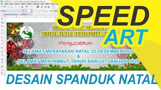Cara Desain Baner Natal Dengan Coreldraw screenshot 5