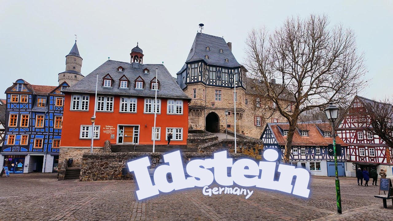 Идштайн, Германия/ Скрытая жемчужина истории и очарования/ 4K UHD
