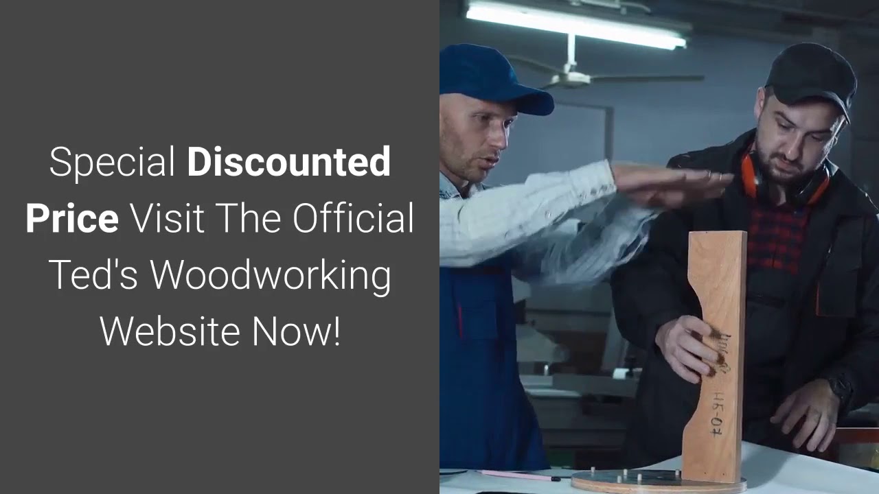 Teds Woodworking Review : Is this plan legit or scam ?