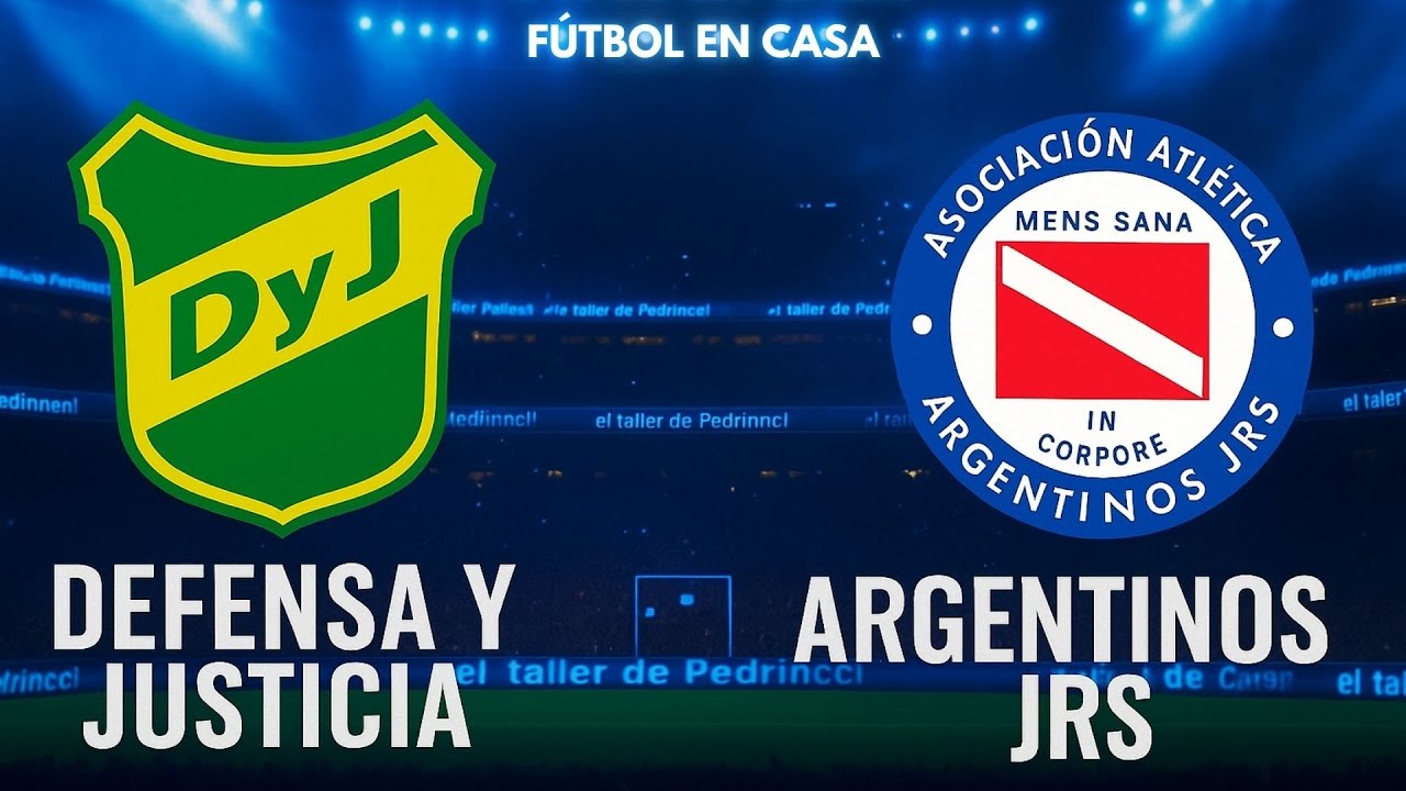 Defensa y Justicia vs Argentinos Juniors | Liga Profesional 2025 🇦🇷 ...