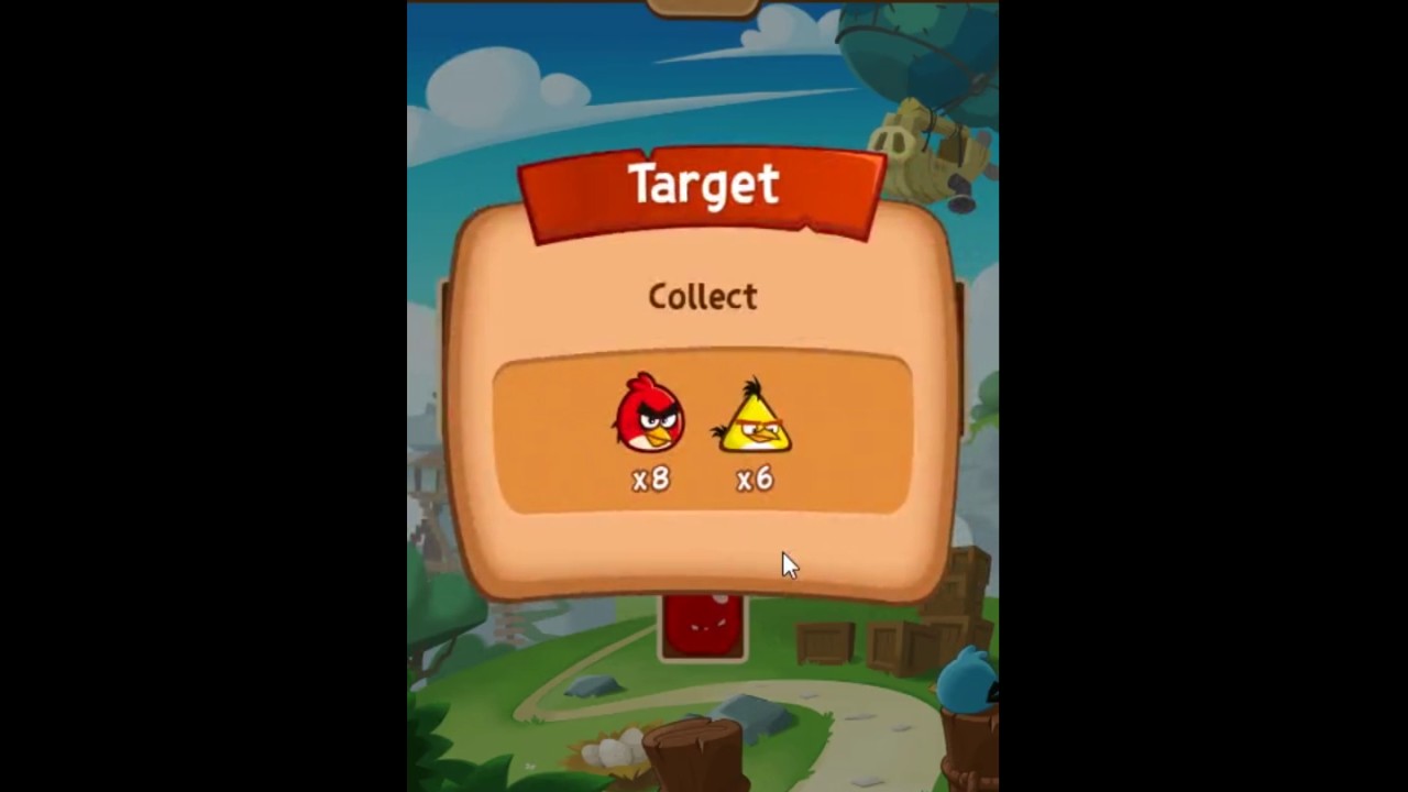 Angry Birds Blast Level 1 - NO BOOSTERS 🎈🐦🎈🐦