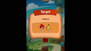 Angry Birds Blast Level 1 - NO BOOSTERS 🎈🐦🎈🐦