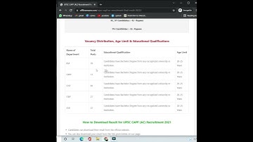 UPSC CAPF (AC) Recruitment Final Result 2022 | #upscresult #offlineexam #shorts