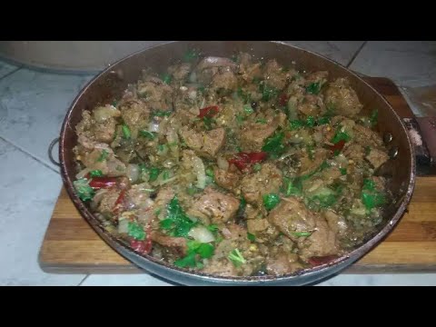 كبدة العجل بطريقة سريعة وطعم ولا اطيب