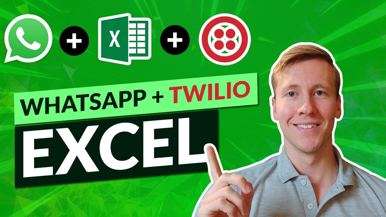 Send WhatsApp Messages From Excel With VBA Using Twilio | Step-by-Step Tutorial 