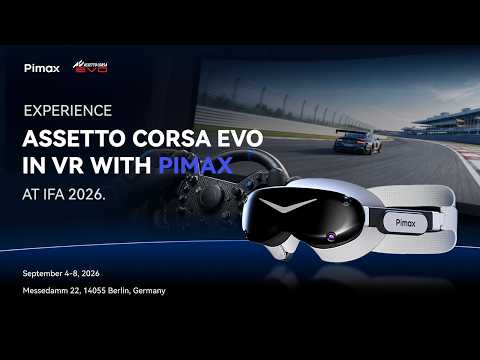 Pimax × AC EVO · IFA 2026