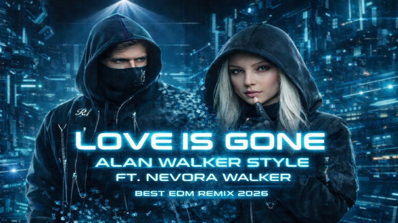 LOVE IS GONE 🔥 Alan Walker Style ft. Nevora Walker | Best EDM Festival Remix 2026