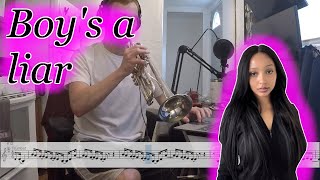 Boy&#39;s a liar - Pink Pantheress (Trumpet Cover)