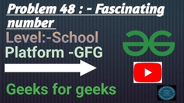 Fascinating Number | Java | GFG School | @CodewithRoman