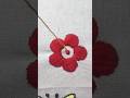 Satisfying Flower Embroidery French Knot #embroidery #trending #ytshorts #satisfying #trending