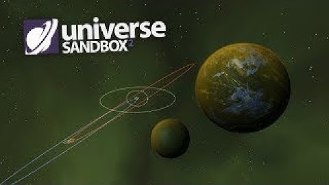 Making A Solar System Out Of Hazel Green Objects, Universe Sandbox ²