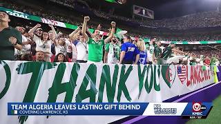'Rock Chalk Algeria': Lawrence celebrates lasting World Cup connection