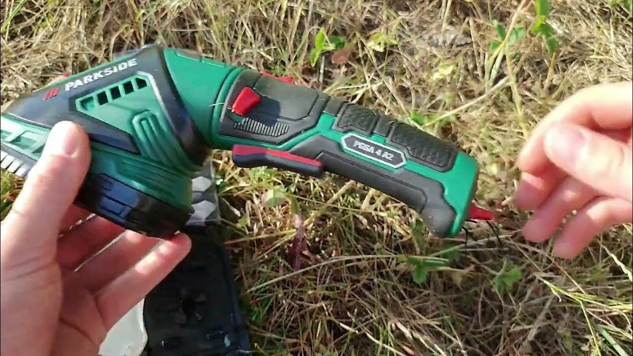 Parkside PGSA 4 A2 -4 V Cordless Grass & Hedge Trimmer, Nožnice na trávu a  živý plot 2v1, - YouTube